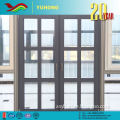 Made in China high performance grill design heat insulation hinges swing casement door